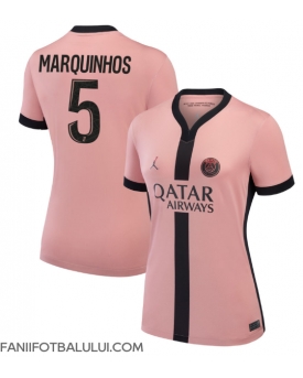 Paris Saint-Germain Marquinhos #5 Tricou Fotbal Replică 2024-25 Femei Treilea